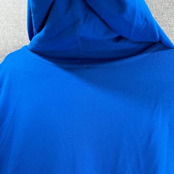 J Jason Wu Regular French Terry Short Sleeve Hoodie Dress Sapphire Size 2X - Picture 13 of 13